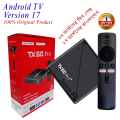TX 60 Pro 14K ULTRA HD Android Smart TV Box Android Version 17 Voice Remote, Bluetooth, Free Dish Channel Life time free. 