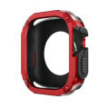2 In 1 Case for Apple Watch 41mm 45mm 40mm 44mm 49mm TPU + PC Shockproof Protector Bumper for Iwatch Series Ultra 8 7 6 5 4 3 SE. 