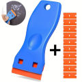 Multipurpose Car Sticker Removal Tool Set - Plastic Film Glass Home Cleaner Auto Detailing Kit. 