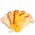 Kids Tumbler Inflatable Standing Punching Boxing Bag Air Stuffed Dinosaur Children Beach Activity Supply Family Party Toy. 