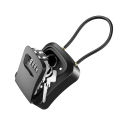 Large Key Lock Box for Outside 4-digit Code Security Safe Box with Extra Large Space for House Keys Spare Keys Storage. 