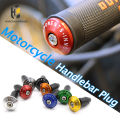 Universal Motorcycle Handle Bar End Weight Handlebar Grips Cap Anti Vibration Silder Plug For Yamaha Kawasaki honda Dirt Bike. 