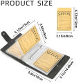 1 Set Garden Seeds Storage Organizers, Seed Organizer Binder with 50pcs Self-Sealing Seed Envelopes,Seed Packet Organizer, Seed. 