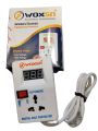 Woxsn Automatic Digital Power Protection, AC Voltage protector, Over &Under Volt power protection, For Fridge, Freezer, Mobile and laptop Charger, LED OR LCD, wifi and Camera devices and other electronics accessories, Muhafiz Switch. 