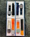 WS39 Ultra SmartWatch (with three bands). 