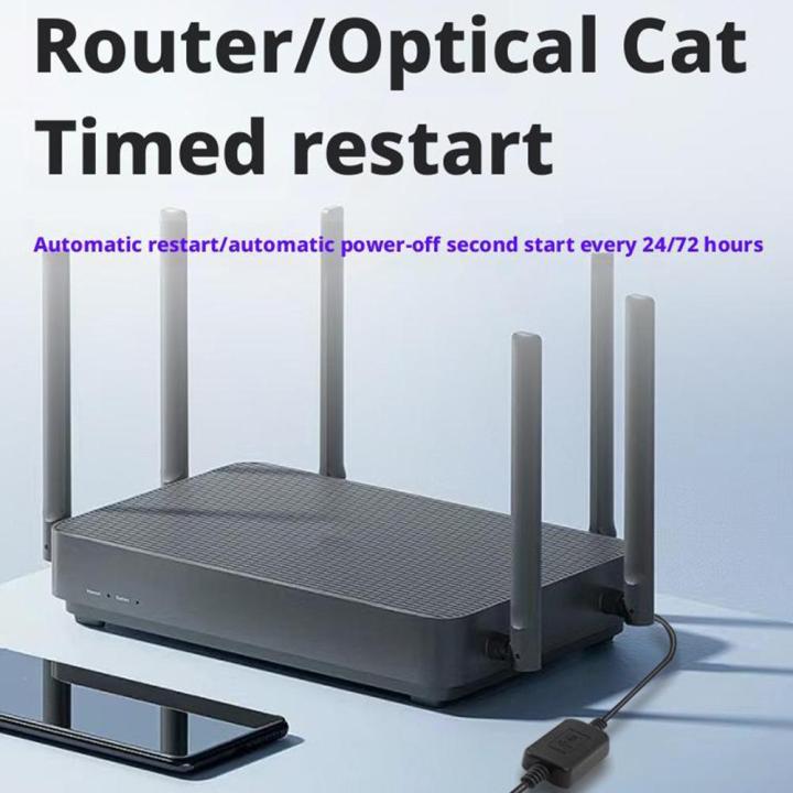 WiFi Router Timer Power Controller 24/72-Hour Programmable Auto Reboot ...