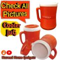 Cooler Jug - Premium Quality Cool Jug Insulated Water Jug 2.0 Litre Orange Water Cooler. 