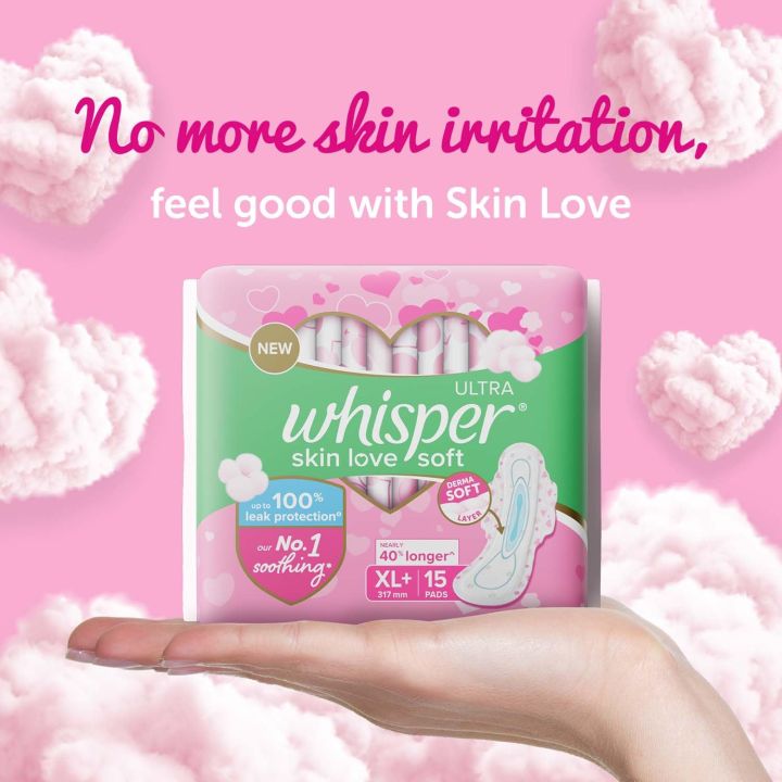 Whisper%20Ultra%20Soft%20Sanitary%20Pads%20XL+15Pads%20-%20Image%207