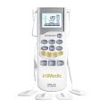 TruMedic TENS Electronic Pulse Unit & 4 Electrode Pads - For Muscle Stiffness, Soreness, Aches & Pains, Perfect for Relaxing Tight Muscles & Nerves for Electrotherapy Pain Management. 