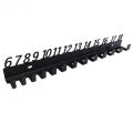 Wrench Screw Organizer Home Wall-mounted Storage Rack With Numbered Slots Tool Organizer Hooks Pliers Screwdriver Holder SHIDWJ. 