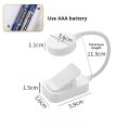 Mini LED Book Light Portable Clip Table Lamp 3 Modes Eye Protection Battery Powered Stepless Dimmable Bedside Study Reading Lamp.