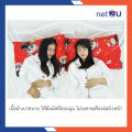 (Hot sale) cartoon pillow case bolster pillow cover cartoon mink Emma mochi genuine Netto copyright (only pillowcase) soft non-slip comfortable sleep. 