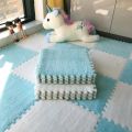 10/5PCS Plush Foam Floor Mat Splicing Carpet Square Foam Floor Mats EVA Foam Interlocking Tiles Home Decor For Gym Nursery Playr.