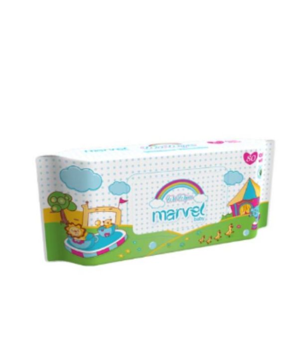 Marvel Baby Wet Wipes - 80 pcs