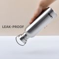 350-2000ml Stainless Steel Water Bottle Single Wall Bottle Large Capacity Big Mouth Flasks with Lid Cycling Drinkware Sports.