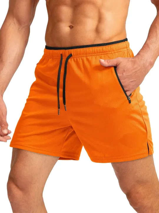 2026%20New%20Men's%20Quick%20Dry%20Running%20Shorts%20with%20Zipper%20Pockets,%205"%20Athletic%20Workout%20Shorts%20for%20Gym%20Fitness%20Training%20Jogging%20-%20Image%206