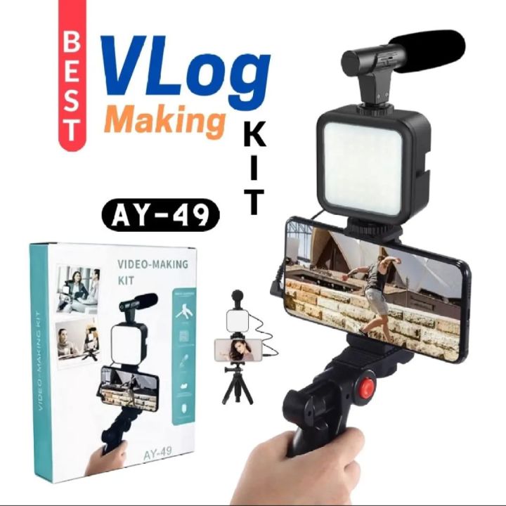 "AY49%20Vlogging%20Kit%20%7C%7C%204K%20Camera%20%7C%7C%20Vloggers%20Essentials%20%7C%7C%20Content%20Creators%20Bundle%20%7C%7C%20YouTube%20Starter%20Kit%20%7C%7C%20Vlogging%20Equipment%20%7C%7C%20Filmmaking%20Gear%20%7C%7C%20Social%20Media%20Production%20%7C%7C%20Influencer%20Kit%20%7C%7C%20Video%20Camera%20Kit%20%7C%7C%20Online%20Content%20Creation%20%7C%7C%20AY49%20Vlog%20Kit"%20-%20Image%203