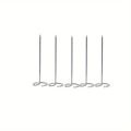10pcs Air Fryer Oven, Vertical Grill, Skewer Grill, Universal Accessories, Food Grade 304 Stainless Steel Special Baking Needle. 