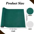 51 x 11.8inch Velvet Book Cloth for Book Binding Fabric Surface Paper Backed Bookcover Notebook Wraps Dark Green Book Covering. 