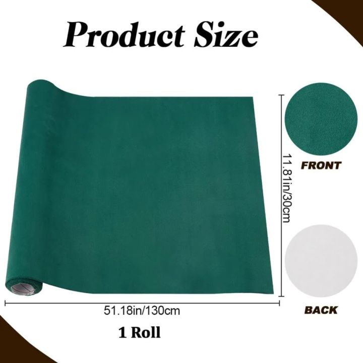 51%20x%2011.8inch%20Velvet%20Book%20Cloth%20for%20Book%20Binding%20Fabric%20Surface%20Paper%20Backed%20Bookcover%20Notebook%20Wraps%20Dark%20Green%20Book%20Covering%20-%20Image%202