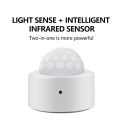 ZigBee PIR Motion Sensor Smart Home Alarm Compatible With Alexa Google Home Infrared Detector For Security Automation System. 