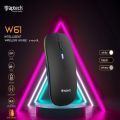 Aptech W61 Wireless Rechargeable Silent and Bluetooth RGB Mouse. 