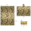 Outdoor Breathable Camouflage Poncho Jungle Tactical Raincoat Birdwatching Hiking Hunting Ghillie Suit Travel Rain Gear.