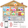 WiFi Smart LED Bulb E27 15W 18W RGB Voice Dimmable Light Ampolleta Parlante Wifi Lamp Work With  Assistant/Home Alexa lightify. 