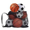 Drawstring Sports Ball Bag Football Mesh Bag Basketball Backpack Football Soccer Volleyball Ball Storage Bags Swimming Gear Bag. 