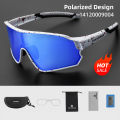 ROCKBROS Polarized Bike Glasses Bike Eyewear Sunglasses Outdoor Running Goggles UV400 Sun Protection Large Frame Glasses. 