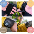 1pcs Wrist Water Bottle, Wearable HandsFree Silicone 200 ml Running Water Bottle, Sports Portable Fitness Cycling Marathon Rock. 