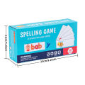 Montessori Alphabet Spelling Word Wooden Math Toys Kids Educational Teaching English Alphabet Cards Puzzle Game Learning Toys. 