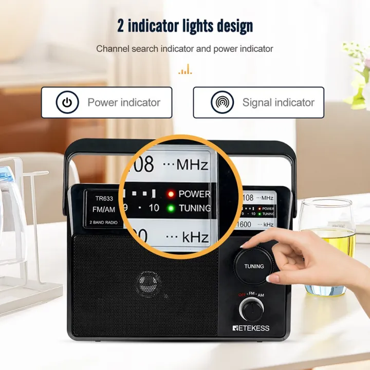 Retekess%20TR633%20Radio%20FM%20Portable%20Radios%20AM%20FM%20Rechargeable%20Battery%20Operated%20Radio%20Search%20Indicator%20Light%20Large%20Scale%20Senior%20Home%20-%20Image%204