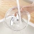 Manual Hand Press Chopper Machine - 2000ml Vegetable & Food Processor, Multi-Function Slicer Dicer with Portable, Easy-to-Clean. 