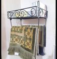 Wall mounted The Ho-ly Qur-an & Jainamaz stand Metal The holy Qur-an sharif wall stand Jainamaz Hanger.
