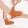 6 Pairs Kids Cotton Socks Cartoon Animal Pattern Non-Slip Floor Socks for Girls Boys Toddler Comfortable Breathable Baby Socks.