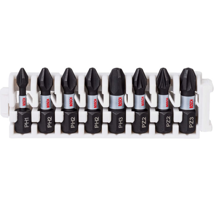 BOSCH%202608522323%20Professional%20Impact%20Control%20Screwdriver%20Bit%20Set%20PH/PZ%2025mm%20High%20Hardness%20Cross%20Screwdriver%20Head%20Tool%20Accessory%20-%20Image%202