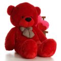 Large Size Giant Teddy Bear Big Teddy Bear Red 4ft. 