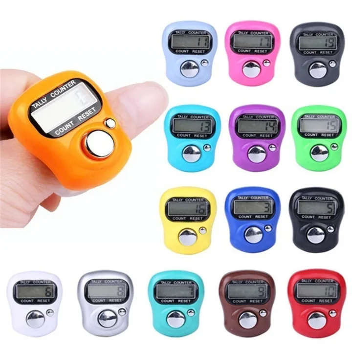 2PCS%20Mini%20Point%20Marker%20and%20Row%20Finger%20Meter%20LCD%20Electronic%20Digital%20Tally%20Counter%20for%20Sewing%20Knitting%20Weave%20Tool%20-%20Image%202