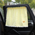 1PC Universal Car Sun Shade Curtains Cute Cartoon Bear Car Styling Rear Side Window Windshield Sunshade Protect Window Curtains.
