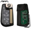 jingyuqin For Toyota Aygo Peugeot 107 106 Citroen C1 2005-2014 Flip Car Remote Key 2BT 434MHz ID46/4D70 Chip 89785-0H901 Upgrade. 