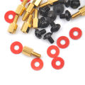 36PCS/Set Motherboard Mounting Screw Set Copper Pillar + M3 Screws + Insulating Gasket. 