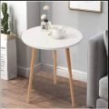 Haton Side Table, Round Modern Home Decor Coffee Tea Table. 