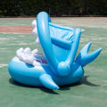 1PC Canopy Shade Shark Float Seat - Ultimate Summer Water Toy for Kids, Portable & Child-Safe Pool Floater. 