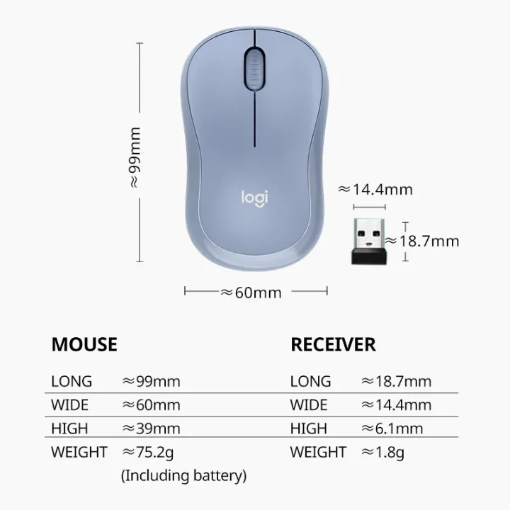 Logitech%20M221%20Wireless%20Mute%20Mouse%20more%20suitable%20for%20GIRLS%20Office%20Compact%20Portable%20Fashion%20Optical%20Mouse%20-%20Image%205