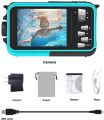 Double Screen Waterproof Camera 24MP 16x Digital Zoom Dive Camera. 