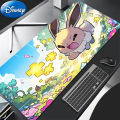 90x40cm Mouse Pad P-Pokemon Eevee Computer Laptop Anime Keyboard Mouse Mat XXL Mousepad Keyboards Pad Gamers Decoracion Desk Mat. 