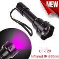 Outdoor Uf-t20 Infrared Ir 850nm Night Vision Zoom Led Flashlight Lamp Led Torch Flashlight Latarka Linterna Lanterna Handheld. 
