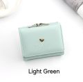 Women's Heart Pattern Storage Wallet | Compact PU Mini Wallet | Coin Purse. 