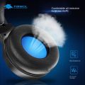 Gaming Headphones Surround Stereo Headphones with Mic LED Lights over-ear Headphones. 